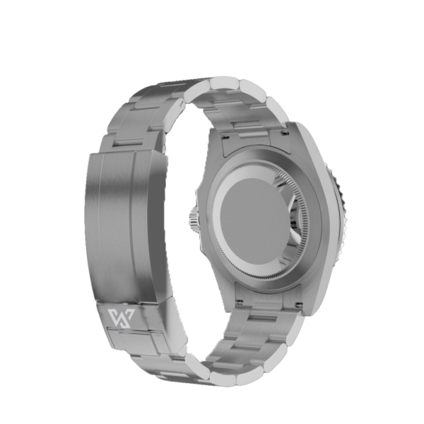 Oyster Perpetual Datejust Submariner Black & Silver Men's Watch - Image 3