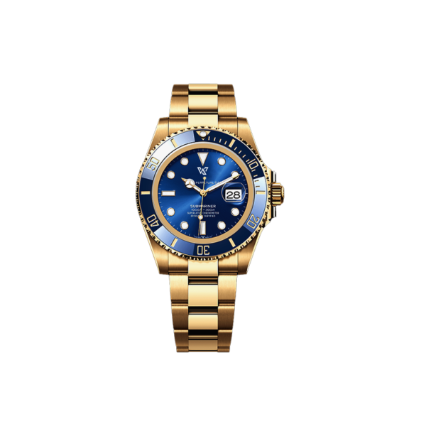 Oyster Perpetual Datejust Submariner Golden Men's Watch