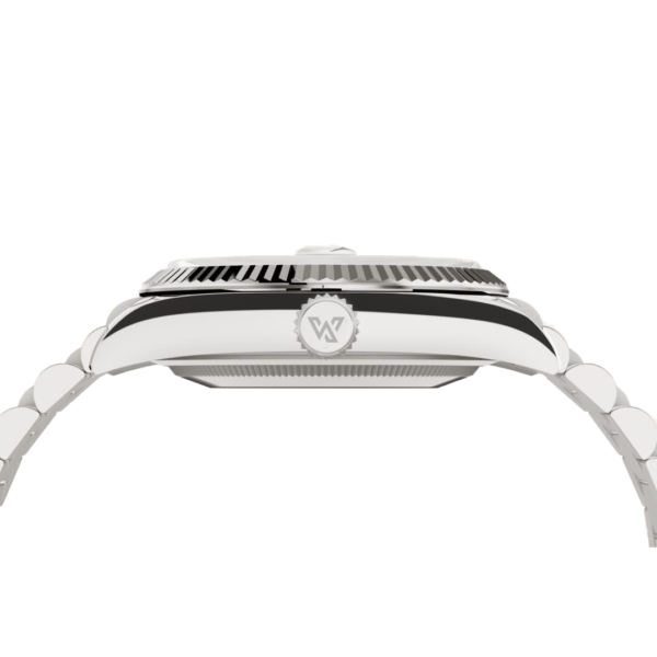 Oyster Perpetual Day-Date Silver Men's Watch - Image 3