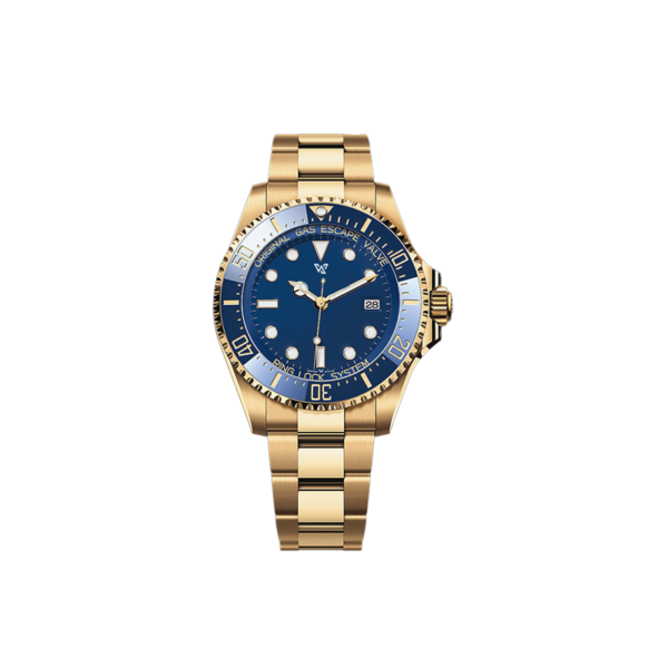 Oyster Perpetual Date Deepsea Golden Men's Watch