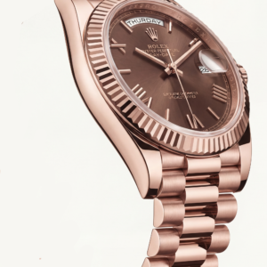 Rose Gold Day-Date Classic Roman Dial Men’s Watch
