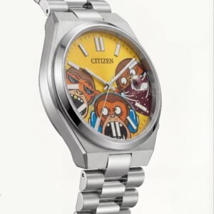 Wise Faces Concept Art Dial Silver Watch